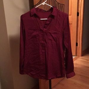 Maroon Blouse